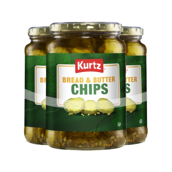 BREAD AND BUTTER PICKLES Pack of 3