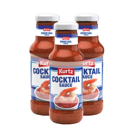 KURTZ COCKTAIL SAUCE 120Z Pack of 6