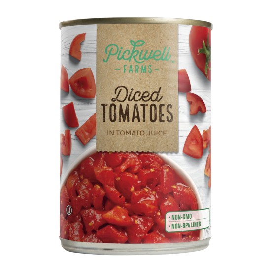 PICKWELL FARMS DICED TOMATOES 