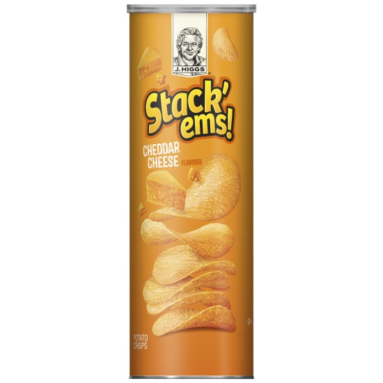 STACK' EMS! CHEDDAR CHEESE CHIPS