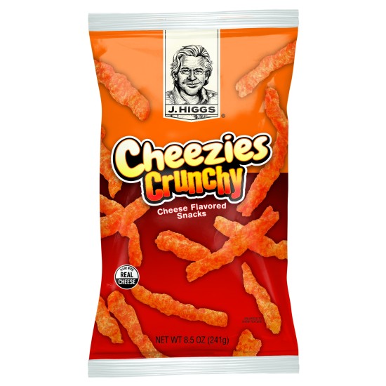 CHEEZIES CRUNCHY CHEESE CURLS 8.5 OZ