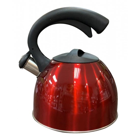 3L Whistle Tea Kettle Red 