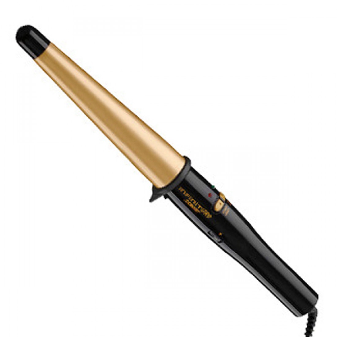 InfinitiPRO GOLD Tourmaline Ceramic 1¼-inch to ¾-inch Curling Wand