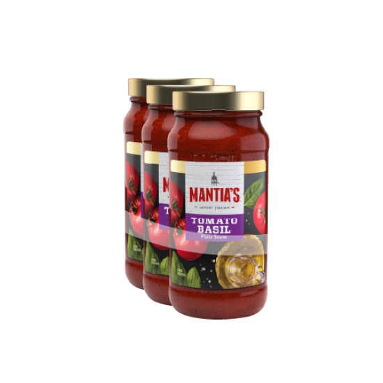 TOMATO BASIL PASTA SAUCE 24 OZ PACK OF 3