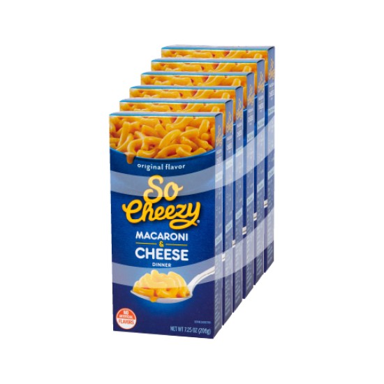 SO CHEEZY MAC N CHEESE PACK OF 6