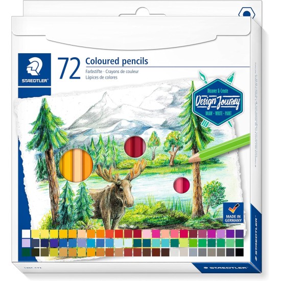Staedtler Colored Pencils, Premium Art Set, 72 Assorted Colors