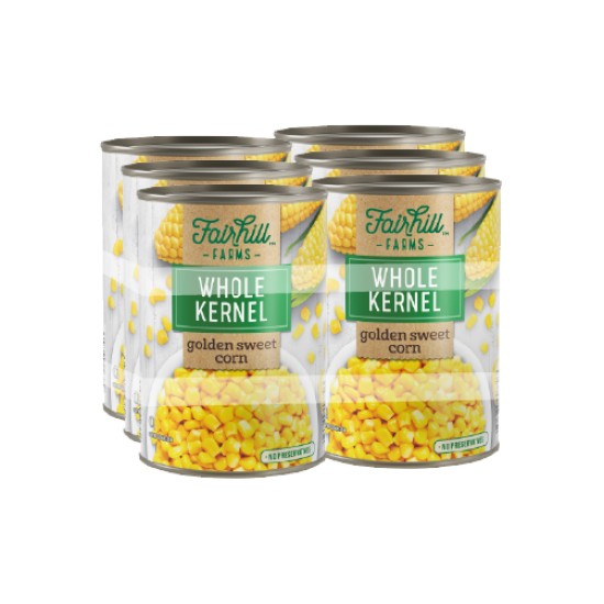 SUPER SWEET WHOLE KERNEL CORN PACK OF 6