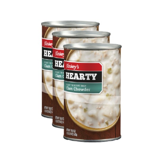 CHUNKY CLAM CHOWDER Pack 3