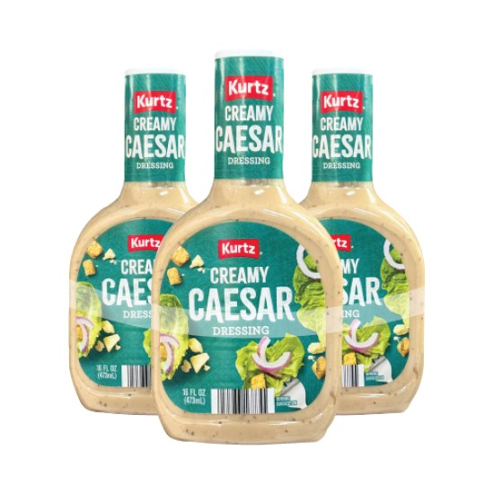 CREAMY CEASER DRESSING 160Z Pack of 3