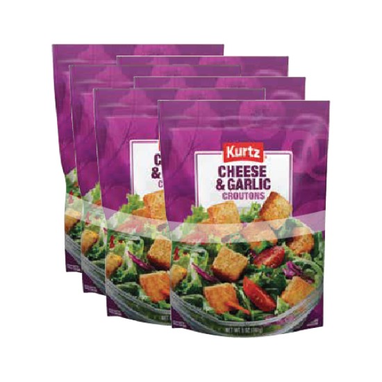 CHEESE AND GARLIC CROUTONS Pack of 6