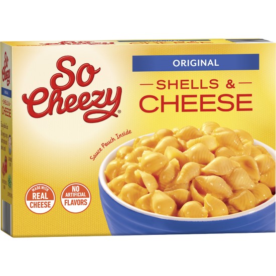  SO CHEEZY  SHELLS AND CHEDDAR