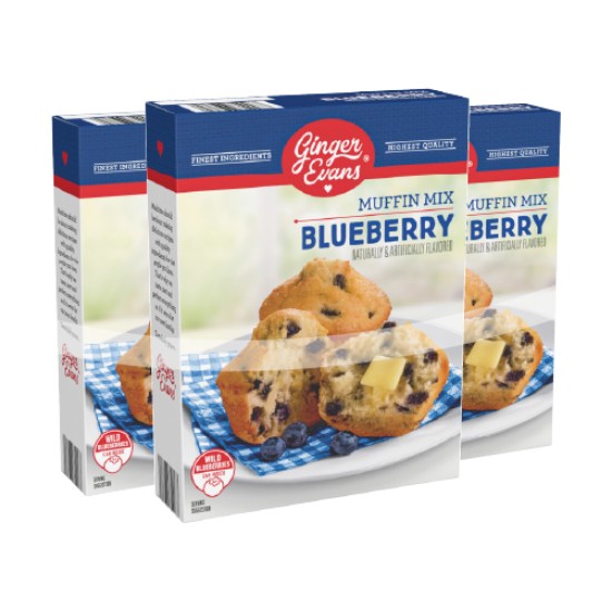 BLUEBERRY MUFFIN MIX Pack of 3