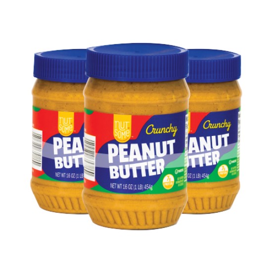 CRUNCHY PEANUT BUTTER Pack of 3