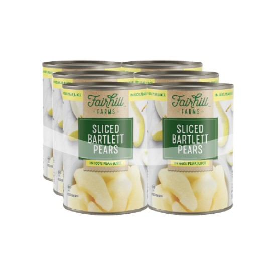 SLICED PEARS IN JUICE PACK OF 3