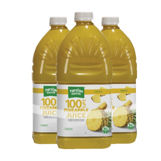 100% PINEAPPLE JUICE Pack of 3