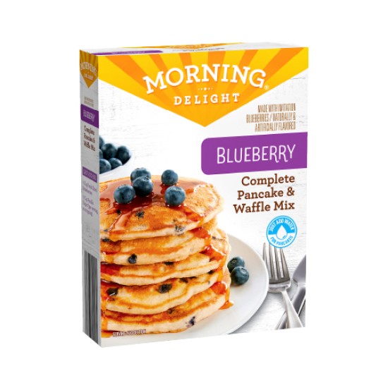 BLUEBERRY PANCAKE MIX BOX