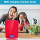 RED KITCHEN SCALE