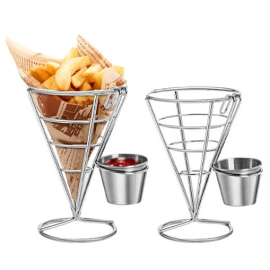 Peohud 2 Pack French Fries Stand