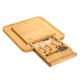 CHEESE BOARD AND KNIFE SET -BAMBOO CHARCUTERIE BOARD AND CHEESE PLATTER