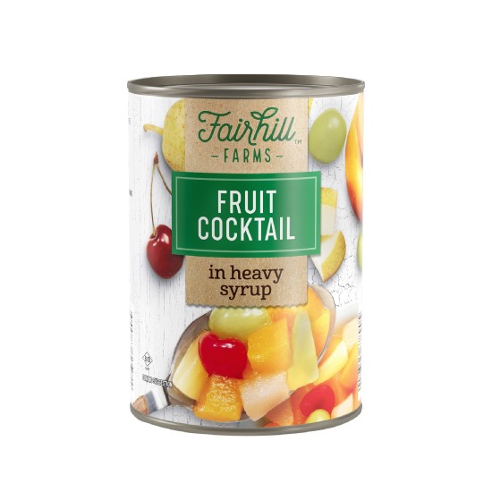 FRUIT COCKTAIL IN HEAVY SYRUP