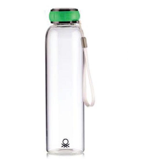 Water Bottle 550ML Green Lid