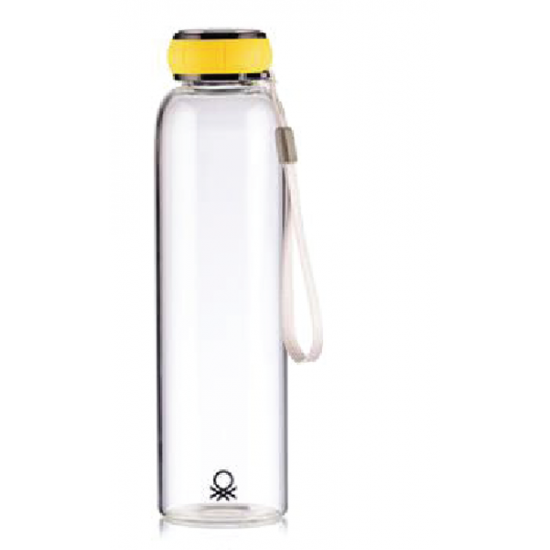 Water Bottle 550ML Yellow Lid