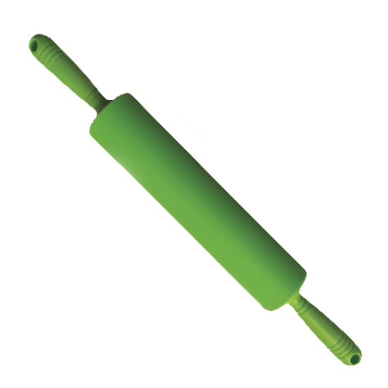 SILICONE ROLLING PIN - GREEN