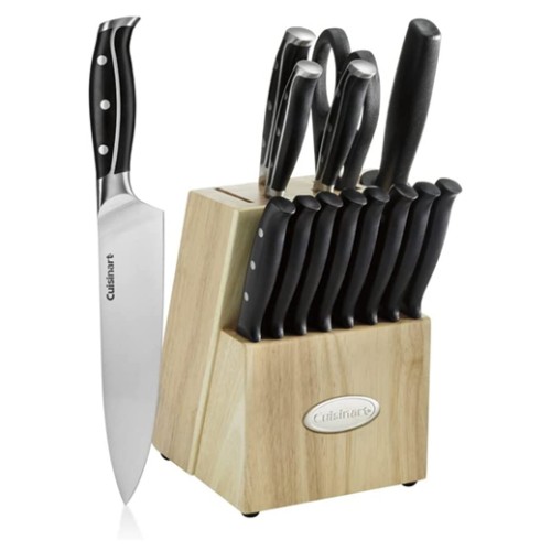 Cuisinart Advantage Color Collection 6-Piece Ceramic Coated Steak Knife Set Black