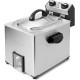 Extra-Large Rotisserie Deep Fryer, Silver 