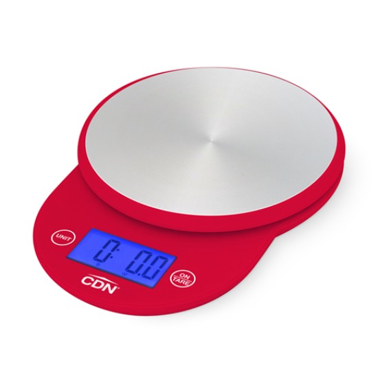 Digital Scale, 11 lb – Red