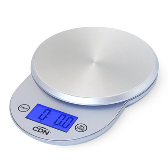 Digital Scale, 11 lb – Silver