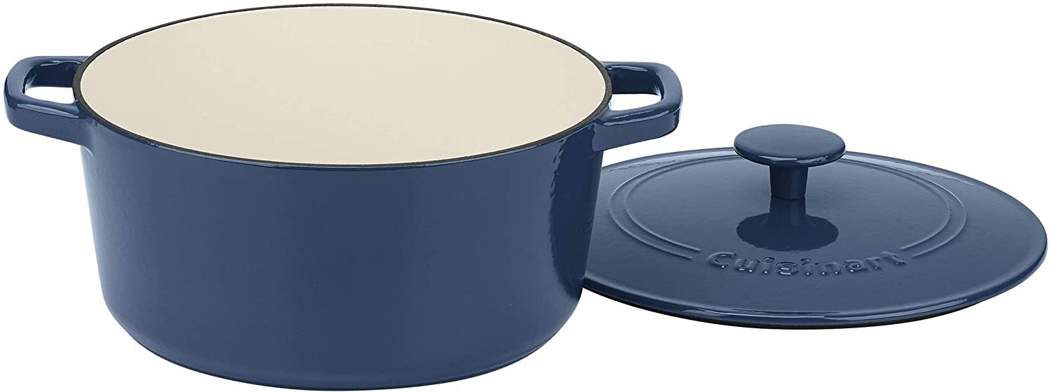 Cuisinart Chef'S Classic Enameled Cast Iron 10 Round Fry Pan-Provencal  Blue 