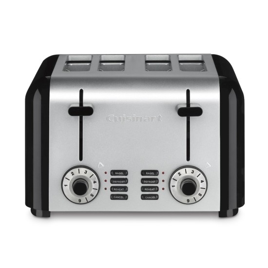 4 Slice Compact Stainless Toaster