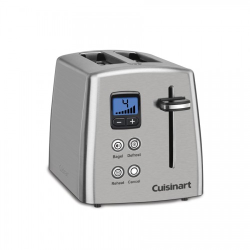  Cuisinart CPT-160 Metal Classic 2-Slice Toaster, Brushed  Stainless & CPK-17P1 Electric Cordless Tea Kettle, 1.7-Liter, Stainless  Steel: Home & Kitchen