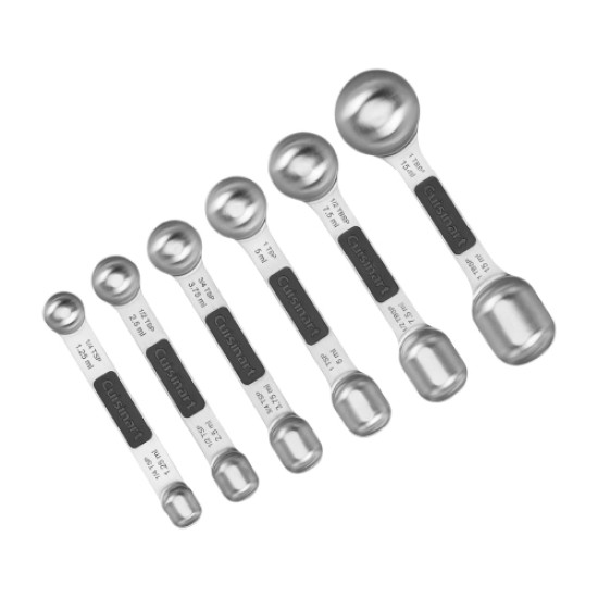 SS 6PC MEASURING SPOON MAGNETIC 