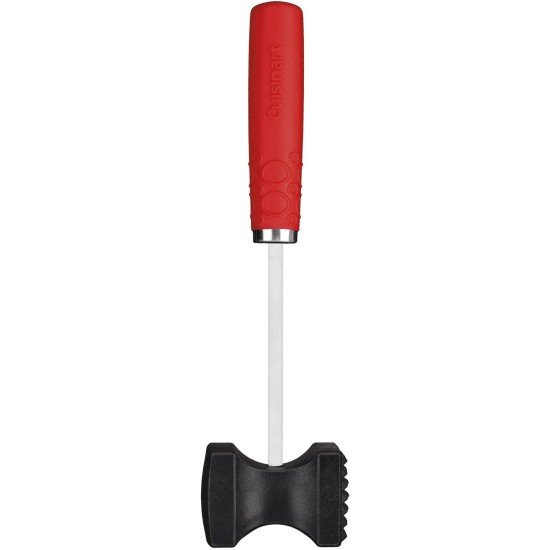 Meat Tenderizer with Handle, Red