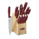 COLOR PRO 12 PIECE CUTLERY SET WITH BLOCK