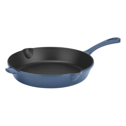 Cuisinart Cast Iron Roasting/Lasagna Pan, 14, Enameled Provencial Blue