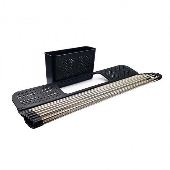 OVER THE SINK DISH DRYING RACK BLACK