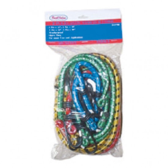 assorted bungee cords 8pcs