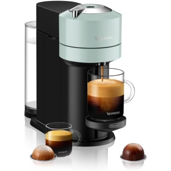 Nespresso Vertuo Next Coffee and Espresso Maker by DeLonghi, Jade 