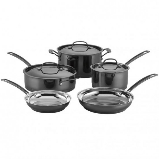 MICA-SHINE STAINLESS STEEL 8 PIECE SET