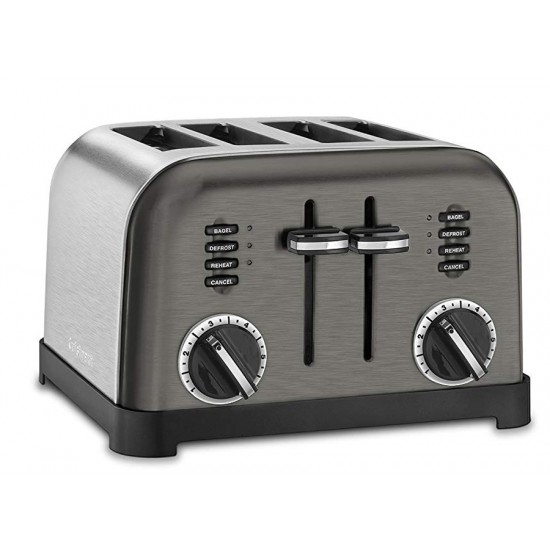 4 Slice Metal Classic Toaster 