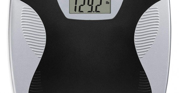  Conair Thinner TH280 Digital Precision LED Portable Bathroom  Scale, Black/Silver : Health & Household