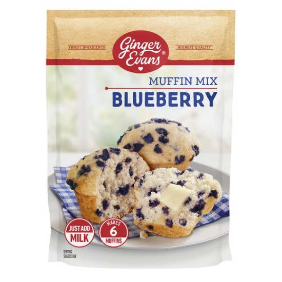 BLUEBERRY MUFFIN MIX POUCH