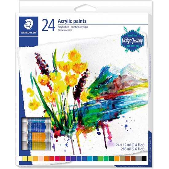 24 Acrylic paints