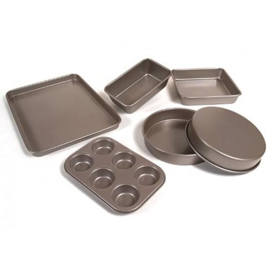 6-Piece Classic Bakeware Set, Champagne 