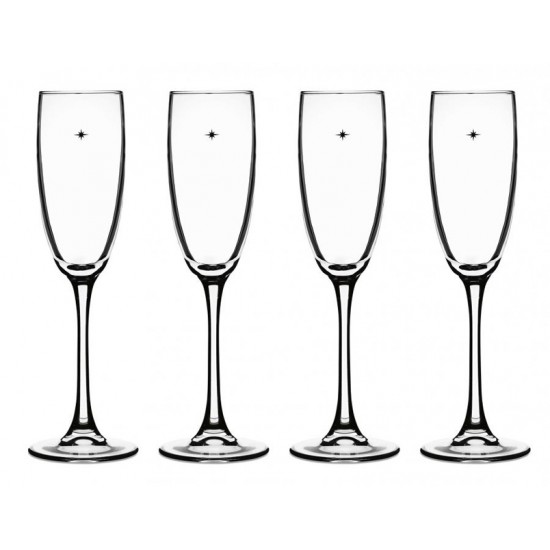 The Star's The Limit Collection Champagne Flute, Set of 4 
