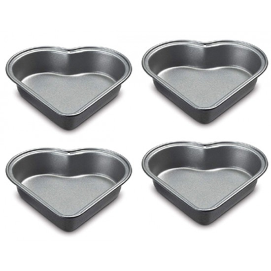 Mini Heart Pans (Set of 4) 