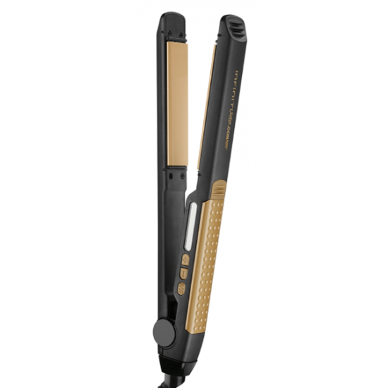 GOLD 1-inch Tourmaline Ceramic Flat Iron FREE delivery with every online credit card purchase 